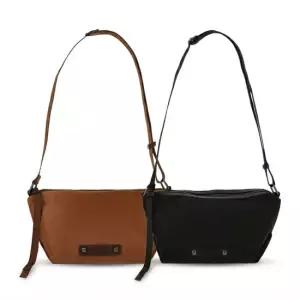 [지센] [22일까지 5%다운쿠폰] [택가139,800원] (2컬러) 나일론 패치 크로스백 LAABPA23