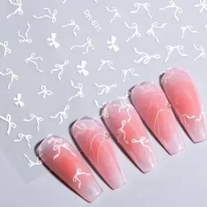 리본 네일 스티커 네일데코용품 네일파츠 셀프네일 네일케어