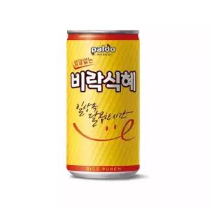 팔도 밥알없는 비락 식혜 175ml 캔 1박스 30개