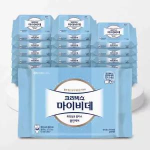 크리넥스 마이비데 클린케어 46매x12팩 화장실용 비데 물티슈