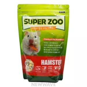 새결이네 슈퍼주 햄스터 사료 600g 골든햄스터케이지