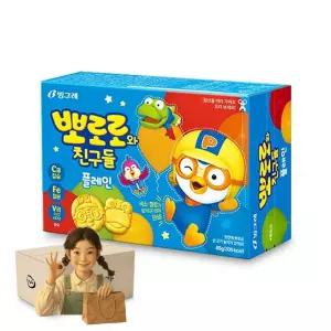 빙그레 뽀로로와 친구들 플레인 65g 1박스-20개