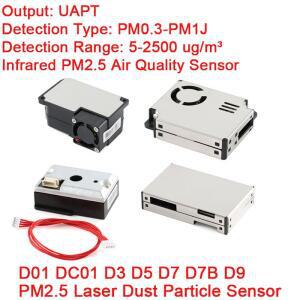PM2.5 공기 입자/먼지 센서 D5 D9 D7 D3 레이저 D01 적외선 IR 모듈 가스 오염 감지 정화기 Plantower