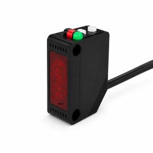 GTRIC E3Z-D61 D81 광전 센서 확산 반사형 적외선 광학 스위치 NPN PNP NO NC 10-30VDC 장착 브래킷 포함
