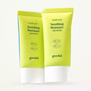 [ 선크림/화잘먹] 구달 맑은 어성초 진정 수분 선크림 50ml 1+1 기획