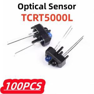 100 개/몫  TCRT5000L 반사 광학 센서 적외선 IR 광전 스위치