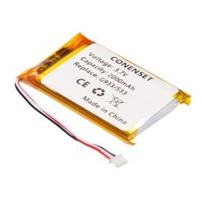 3.7V 2000mAh 533-000132 로지텍 G933 무선 헤드셋 액세서리용 충전식 배터리