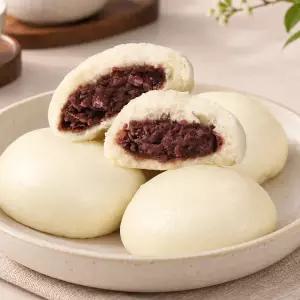 [참도깨비 수제 앙금찐빵 50g 10개입 500g 팥찐빵