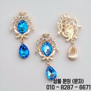 SKYE CIEL 25x48mm 합금 스파클링 라인 석 펜던트 레드 선물 상자 파티 결혼식 로맨틱 장식