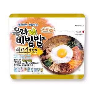 (우리비빔밥 쇠고기) 100g 비상식량 전투식량