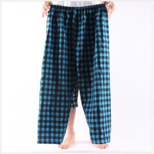 빅사이즈 7부9부선염체크파자마 잠옷바지 2XL 3XL