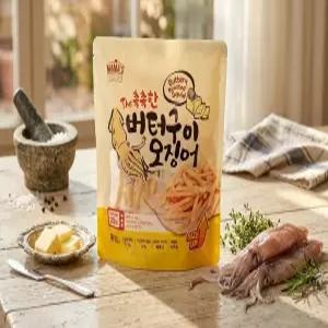 촉촉한 버터구이 오징어 67g x 8p
