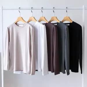 얇은 속 기모 이너 라운드 빅사이즈 티셔츠 L XL
