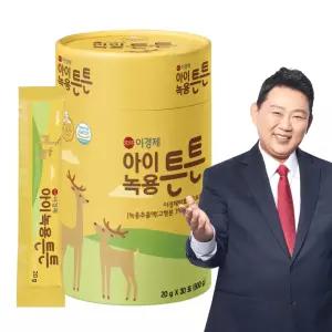 [소비기한임박:26년10월30일 까지] 이경제 아이녹용튼튼 2박스(총60포) 아이녹용젤리