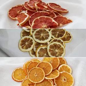 니칩내칩 건조과일칩100개입 카페용 납품용 업소용 음료데코레이션 레몬칩 자몽칩 오렌지칩 라임칩