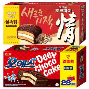 오리온 초코파이 1170g(1개)+오예스840g(1개)