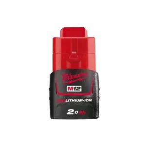 밀워키 배터리 M12B2 리튬이온 배터리 12V 2.0Ah M12 B2
