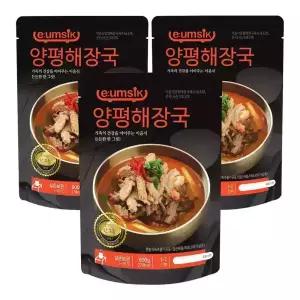 청우식품 이음식 양평해장국 800g 3개