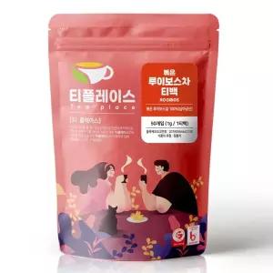 티플레이스 루이보스차 삼각티백 50티백, 허브차 루이보스티