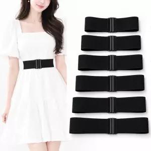 야스타 벨트395 (6cm) 무광버클 밴딩 패딩 빅사이즈 여성벨트 길이선택 가능