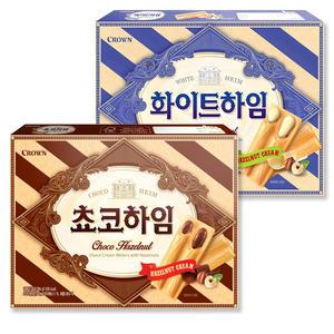 크라운 쵸코하임 화이트하임 18개입 284g 4개