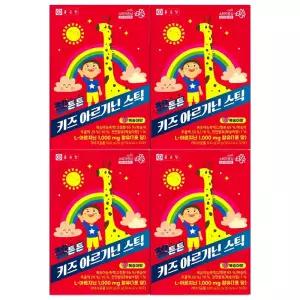 종근당 젤튼튼 키즈 아르기닌 스틱 20g x 30포 4개 / 써클