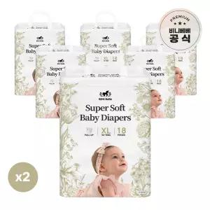 비니베베 슈퍼소프트 팬티형 XL 12팩