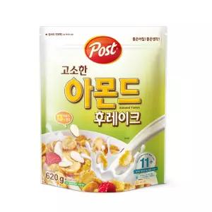 포스트 고소한 아몬드 후레이크 620g (지퍼백)