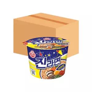 [유통기한 26년11월23일]오뚜기 진라면 순한맛 큰컵 110g x 12개입 컵라면