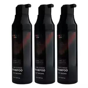 꾸띄르샴푸 시즌4 스킨락토 7714 컬러 체인지 염색 샴푸 190ml 딥브라운 3개