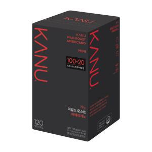 카누 미니 마일드 로스트 아메리카노 100T+20T(120T)