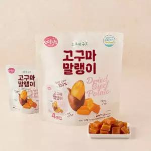 오븐에 구운 고구마말랭이 240g