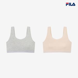 [휠라 언더웨어] 에센셜 베이직 브라탑 2종 택 (FI4ITG1644F_2SKU)