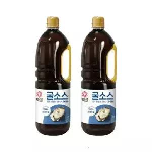 백설 굴소스 2.1kg 2개