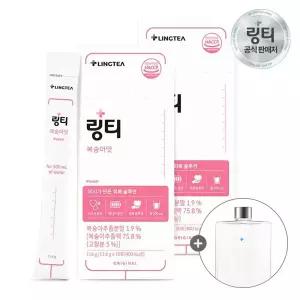링티 복숭아맛2박스(20회분)+사각보틀