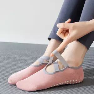 필라테스양말 논슬립 미끄럼방지 오픈 삭스 덧신 발목 홈트 요가 용품 토삭스