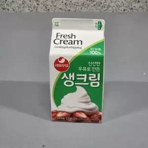 서울우유 신선한 우유로 만든 생크림 500mlx2
