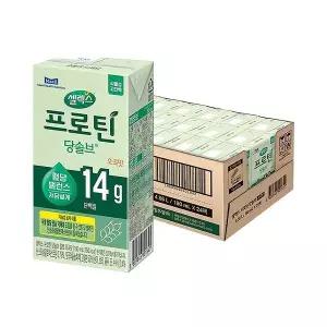 셀렉스 프로틴 당솔브 고단백 저당 음료 190ml 오곡맛 24개 헬스 보충제