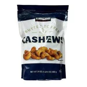 커클랜드 버터 토피맛 캐슈 680g 코스트코 시즈닝 캐슈넛 가염 캐슈너트 견과류 스낵 간식