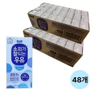 소화가잘되는우유 오리지널, 190ml, 24개입, 2개
