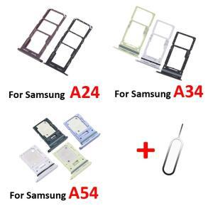 휴대폰 SIM 카드 트레이  칩 마이크로 SD 슬롯 어댑터 삼성 갤럭시 A24 거치대  도구