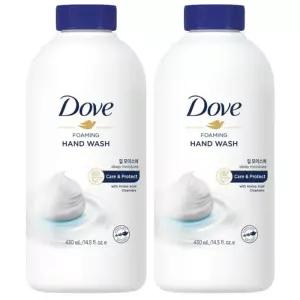 도브 포밍 핸드워시 딥 모이스처 리필 430ml 2개