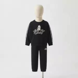노스페이스 키즈 걸즈 블루시 세트 BLACK EVR NM5MS04U