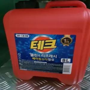 엘지생활건강 테크 파워 액체세제 8L