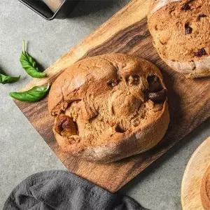 [아침에 좋은빵]백프로 무화과 호두 통밀빵 600g + 600g