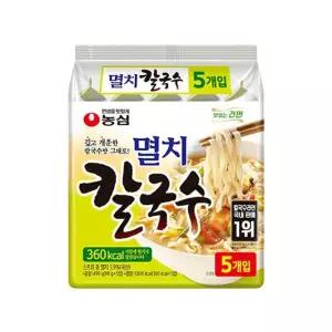 농심 멸치칼국수 40봉