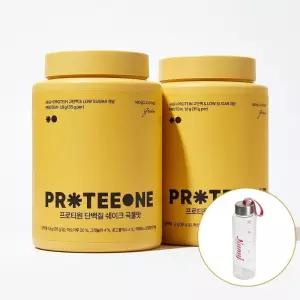 프로티원 단백질쉐이크 490g x2통  곡물맛2통+보틀