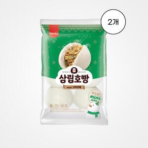 [삼립] 미니 꼬마야채 호빵 (6개입) 240g, 2개