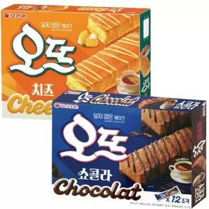 (대용량)오뜨 치즈 288g(1개)+오뜨 쇼콜라 300g(1개)