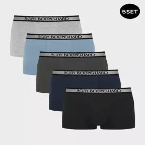 보디가드 남성 그레이시 면스판 드로즈5종세트
